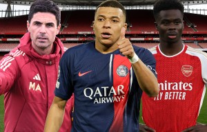 Người hâm mộ Arsenal yêu thích Saka, nhưng một số người sẽ đổi anh ấy lấy Kypbapp khi Arteta để mắt tới vụ chuyển nhượng